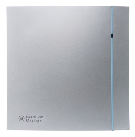Вентилятор накладной S&P Silent 100 CZ Design Silver