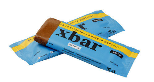 Протеиновый батончик «Xbar» со вкусом шоколада Vasco nutrition 60 гр