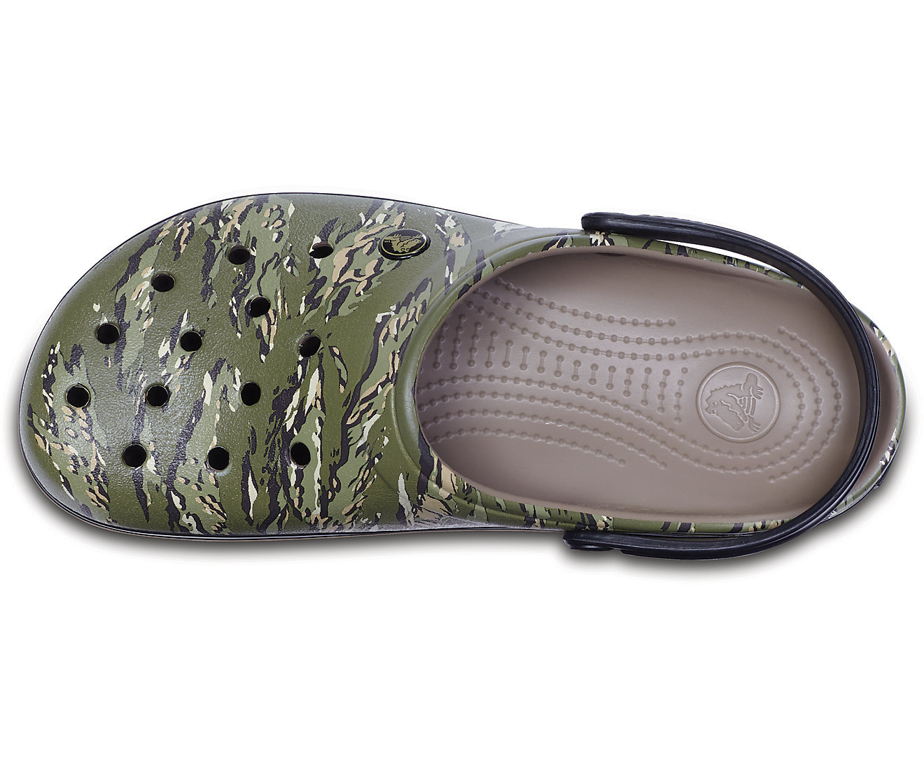 dark green crocs