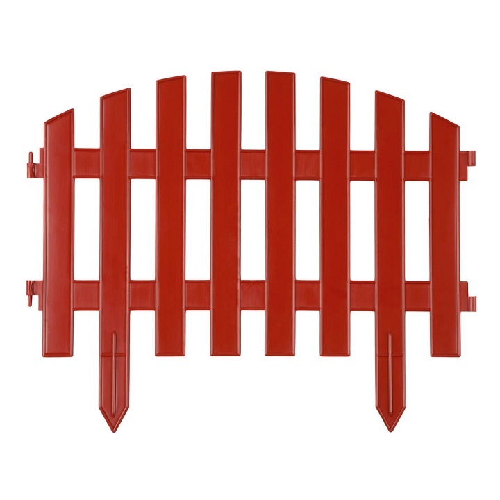 Забор декоративный GRINDA "АР ДЕКО", 28x300см, терракот