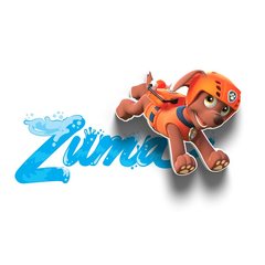 Зума 3D-светильник мини Щенячий патруль