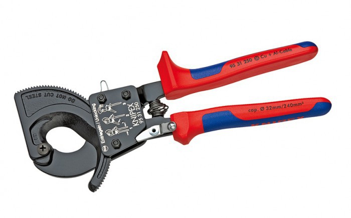 Кабелерез трещетка Knipex KN-9531250