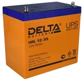 Аккумулятор DELTA HRL 12-55 ( 12V 55Ah / 12В 55Ач ) - фотография Аккумулятор DELTA HRL 12-55 ( 12V 55Ah / 12В 55Ач ) - фотография