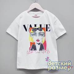 Футболка (оверсайз, стразы)