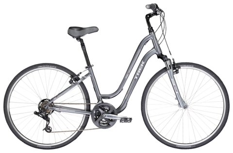 Trek Verve 2 WSD (2014) серый с белым
