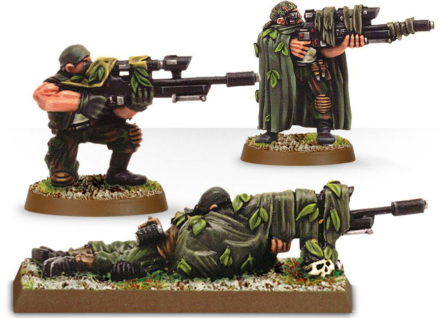 Imperial Guard Cadian Snipers | Имперская Гвардия - Снайперы Катачанцы ...