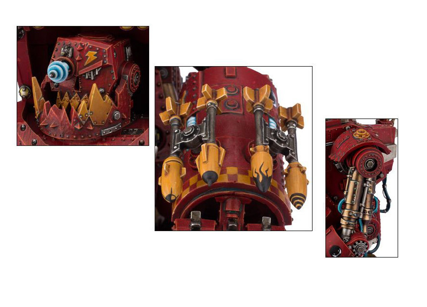 Ork Gorkanaut / Morkanaut Warhammer 40000 Горканавт / Морканавт Орков Вархаммер 40000