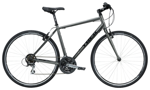 Trek 7.1 FX (2015) серый с черным