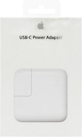 Оригинальный блок питания Apple 29W USB-C Power Adapter (для MacBook Retina 12) MJ262Z/A (A1540)