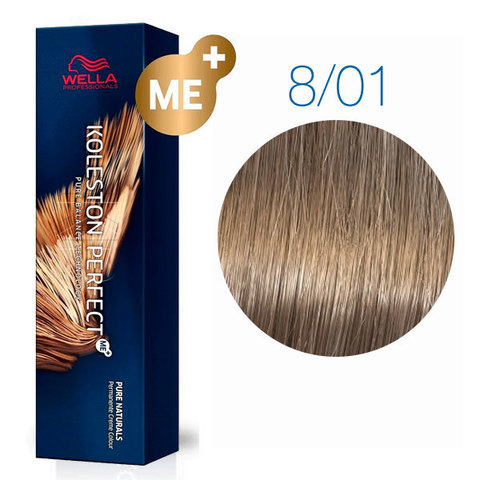 Купить Wella Koleston Pure Naturals 8/01 (Светлый блонд натуральный ...