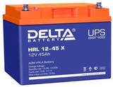 Аккумулятор Delta HRL 12-45 Х ( 12V 45 Ah / 12В 45 Ач ) - фотография Аккумулятор Delta HRL 12-45 Х ( 12V 45 Ah / 12В 45 Ач ) - фотография