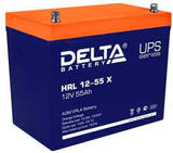 Аккумулятор Delta HRL 12-55 Х ( 12V 55 Ah / 12В 55 Ач ) - фотография Аккумулятор Delta HRL 12-55 Х ( 12V 55 Ah / 12В 55 Ач ) - фотография