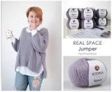 REAL SPACE Jumper Fashionbox by Rodina Yarns