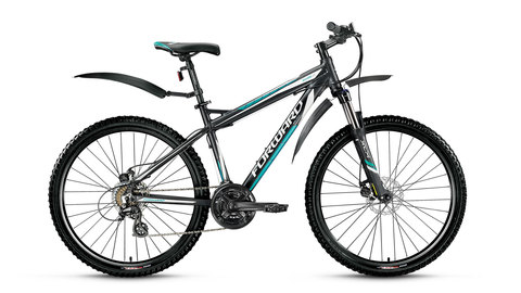Forward Quadro 2.0 disc (2016) черный с зеленым