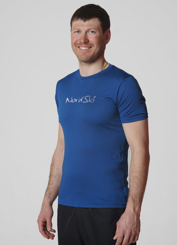 Футболка Nordski Logo Navy мужская