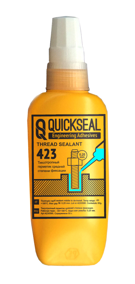 QUICKSPACER 431 - Анаэробный герметик для болтовых соединений Москва Насос для промывки теплообменника Tea Pot Кызыл