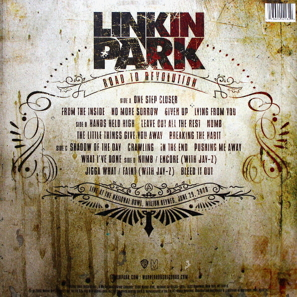 Linkin Park "Road To Revolution Live At Milton Keynes" купить на виниловой пластинке