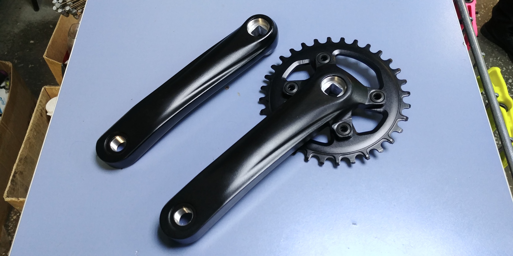 Система Prowheel Charm 32 (Narrow Wide), квадрат, 32T, 170 мм, черная