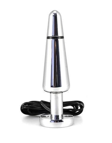 Купить Анальная электро-пробка, биполярная. Rimba Electro Buttplug, Bi-Polar (140 Mm) Анальная электро-пробка, биполярная. Rimba Electro Buttplug, Bi-Polar (140 Mm)