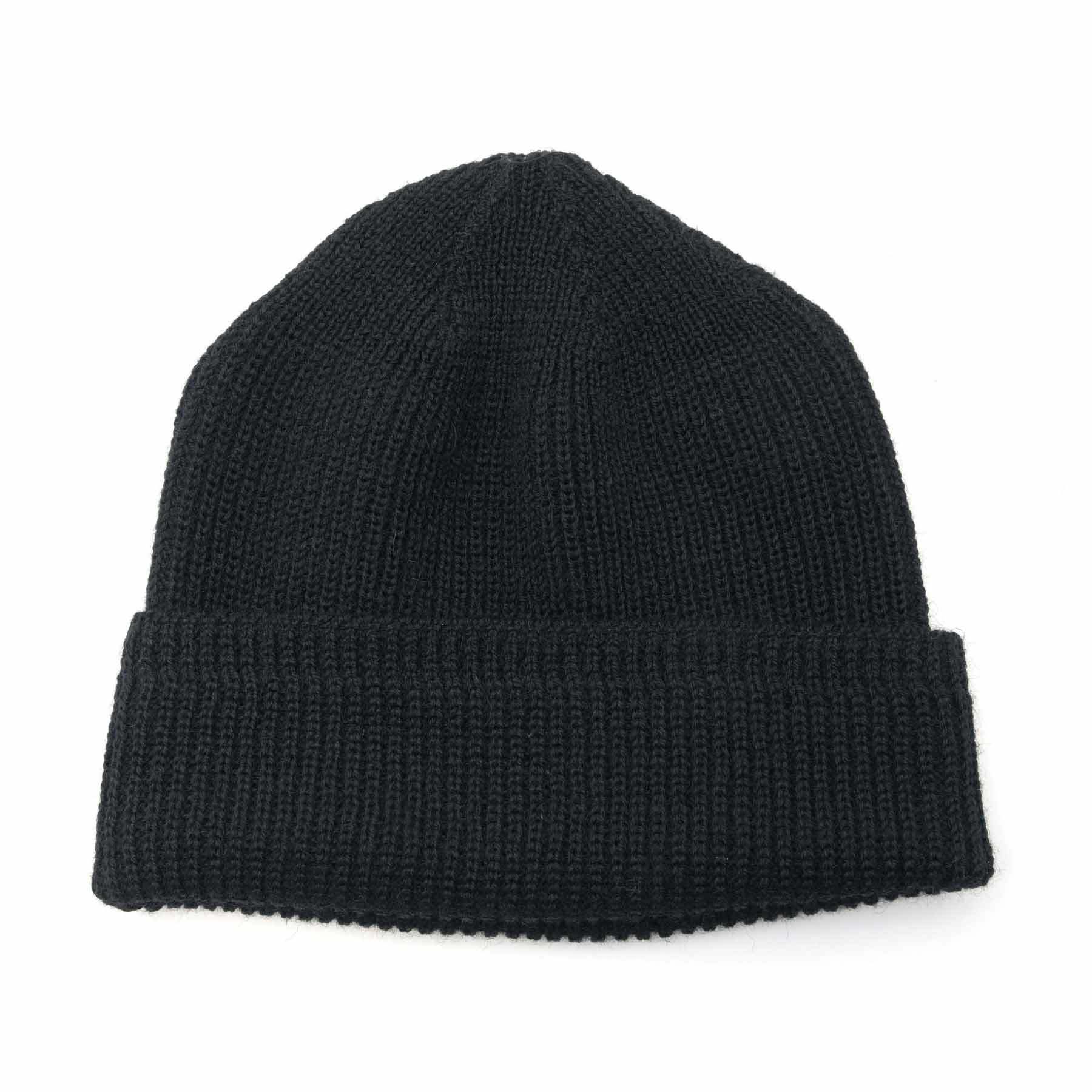 black knit cap