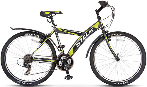 Stels Navigator 530 V (2016) черный с желтым
