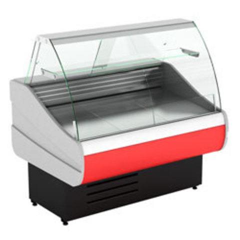 Холодильная витрина CRYSPI OCTAVA 1200 c полкой, 0...+7 (выкладка 660 мм)
