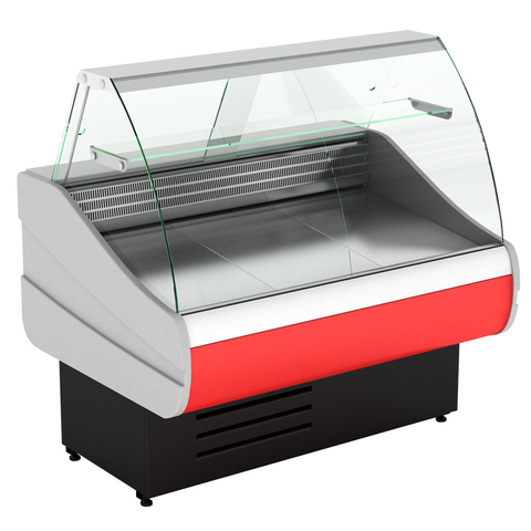 Холодильная витрина CRYSPI OCTAVA 1500 c полкой, 0...+7 (выкладка 660 мм)