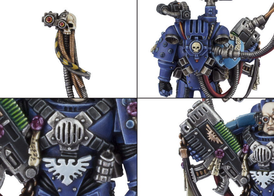 Space Marine Capitaine Maitre des Rites OOP Warhammer 40k Games