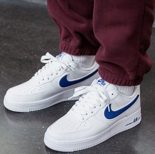 air force 1 with navy swoosh