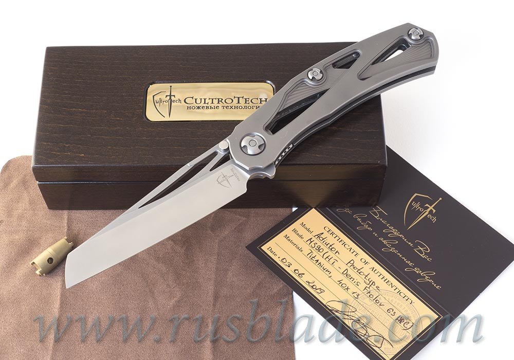 Adiutor Prototype knife by CultroTech Knives, price, cost, 2019