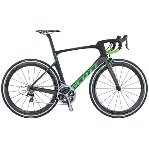 Scott Foil Team Issue (2016) черный с зеленым