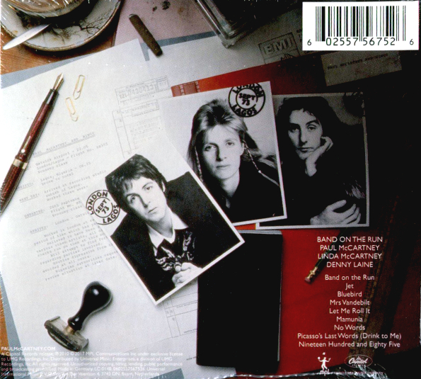 Wings "Band On The Run" купить на аудио компактдиске Интернет