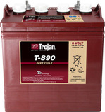 Тяговый аккумулятор Trojan T890 ( 8V 190Ah / 8В 190Ач ) - фотография Тяговый аккумулятор Trojan T890 ( 8V 190Ah / 8В 190Ач ) - фотография