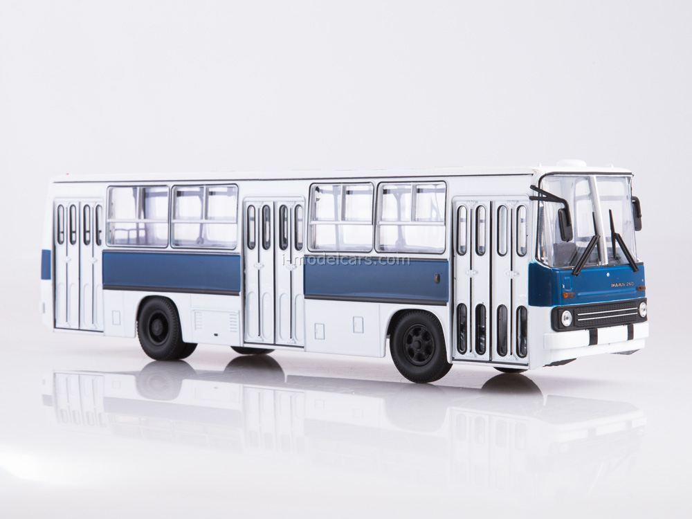 Ikarus 260 White Blue Soviet Bus Owl 1 43 Buy In Online
