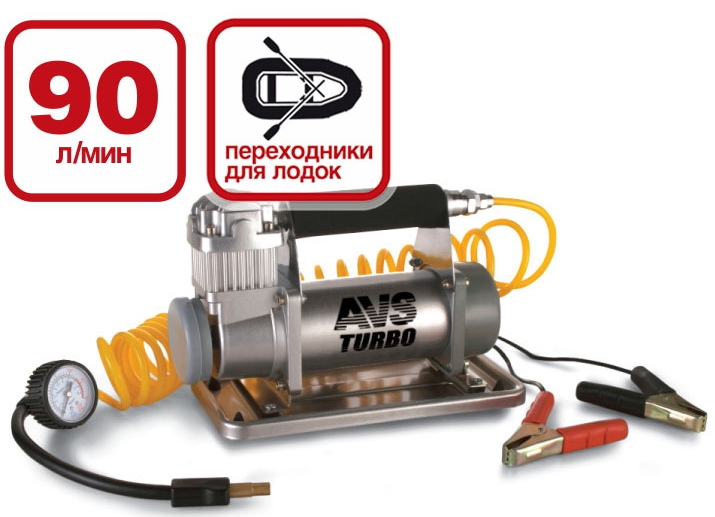 Компрессор автомобильный avs ks600