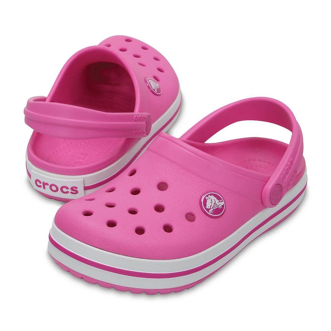 crocs in pink