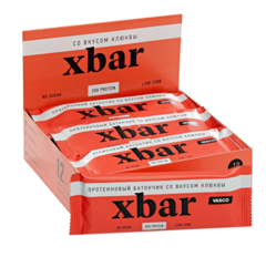 Протеиновый батончик «Xbar» со вкусом клюквы Vasco nutrition 60 гр