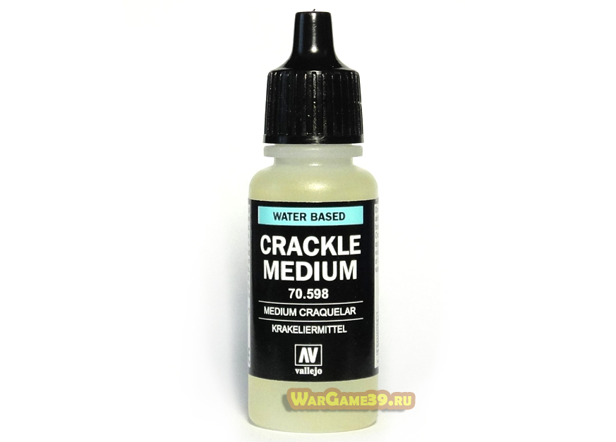 Crackle medium vallejo как пользоваться