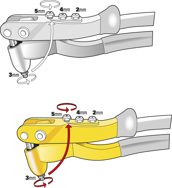 Ручной заклепочник "STANLEY" MR100 для вытяжных заклепок