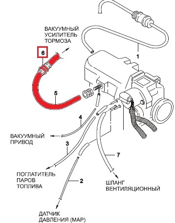 Вакуумные трубки нексия 8 клапанов как подключить