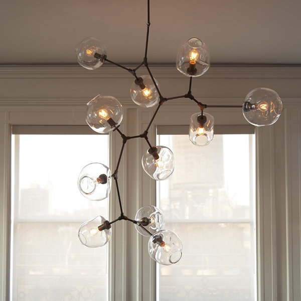Replica Lindsey Adelman Branching Bubble Chandelier 8 Black Replica Lindsey Adelman Branching Bubble Chandelier 8 Black