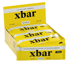 Протеиновый батончик «Xbar» со вкусом лимона Vasco nutrition 60 гр