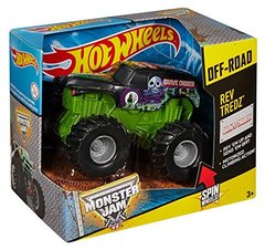 Hot Wheels Monster Jam Rev Tredz Grave Digger Truck