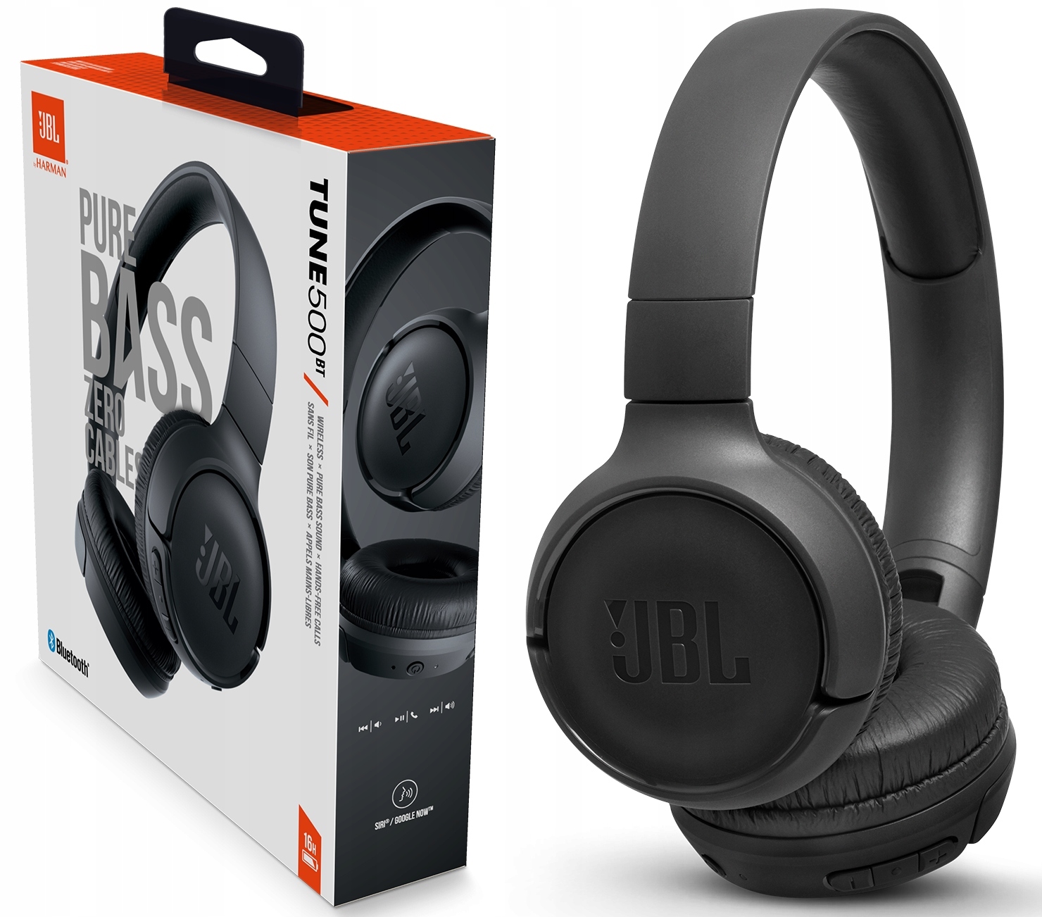 Bluetooth стереогарнитура JBL TUNE 500BT– купить в интернет-магазине ...