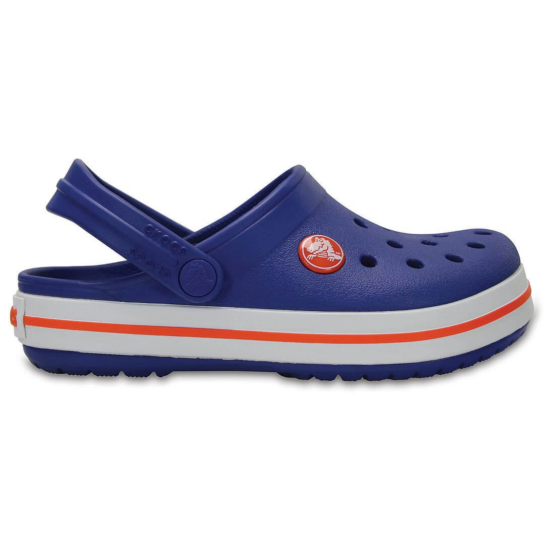 crocs blue and orange