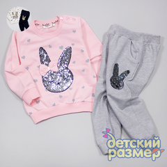 Костюм (пайетки, бантик)