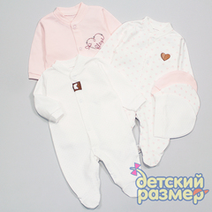Комбинезон (нашивки, шапочка)