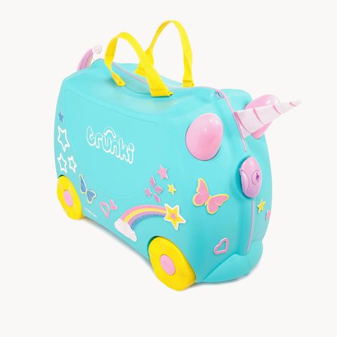 детская чемодан каталка на колесиках Trunki единорог уна
