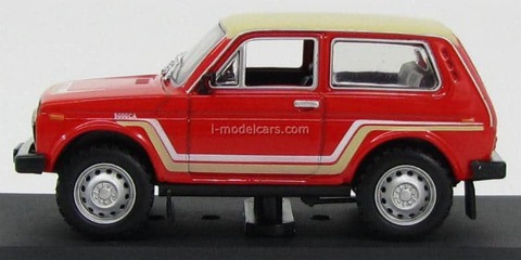 Lada Niva California 1981 Red Beige Whitebox 1 43 Buy In