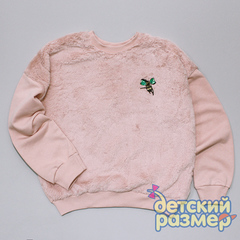 Свитшот с мехом